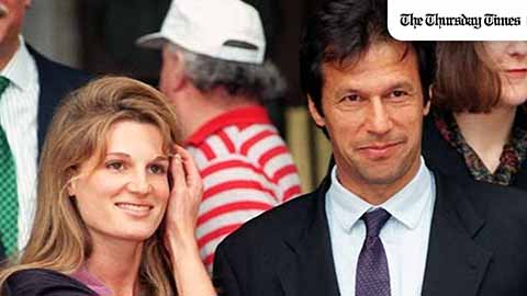 Jemima Goldsmith and Imran Khan