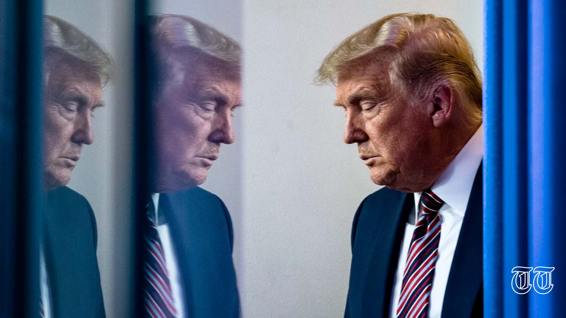 A file photo of Donald Trump is shown.