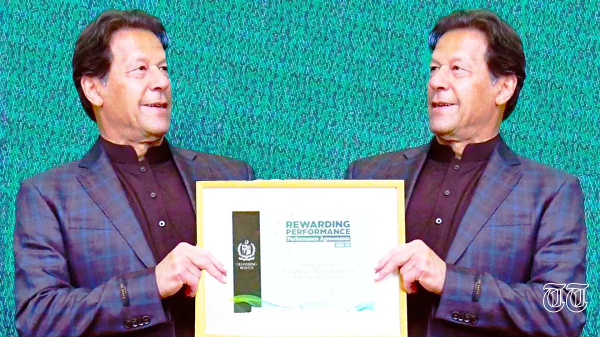 An illustration is shown of PTI chairman Imran Khan. — FILE/THE THURSDAY TIMES
