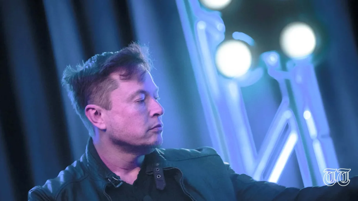A file photo shows business magnate Elon Musk.