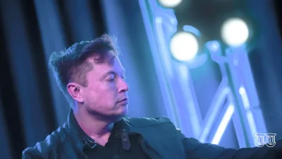 A file photo shows business magnate Elon Musk.