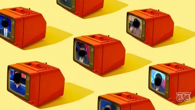 An illustration shows television sets displaying various news channels. — FILE/THE THURSDAY TIMES