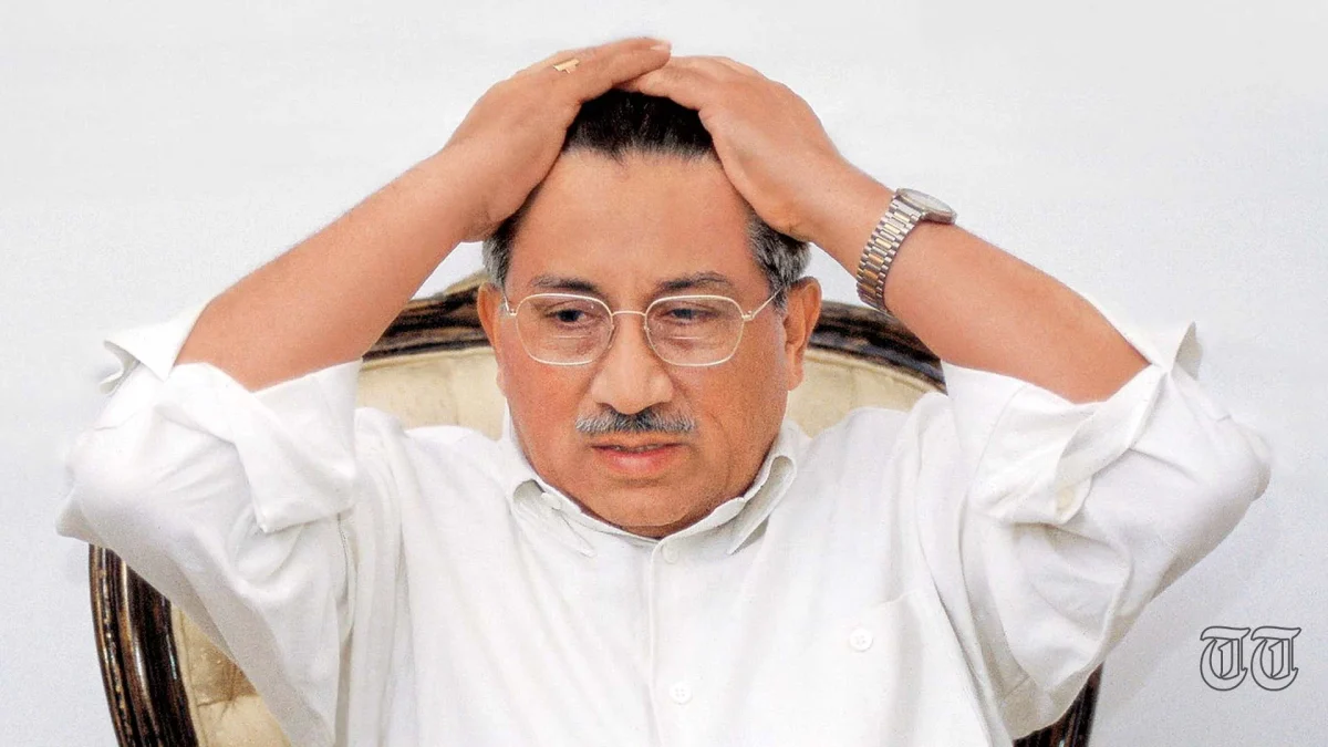 A file photo shows former president General Pervez Musharraf.