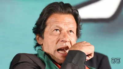 A file photo is shown of PTI president Imran Khan.