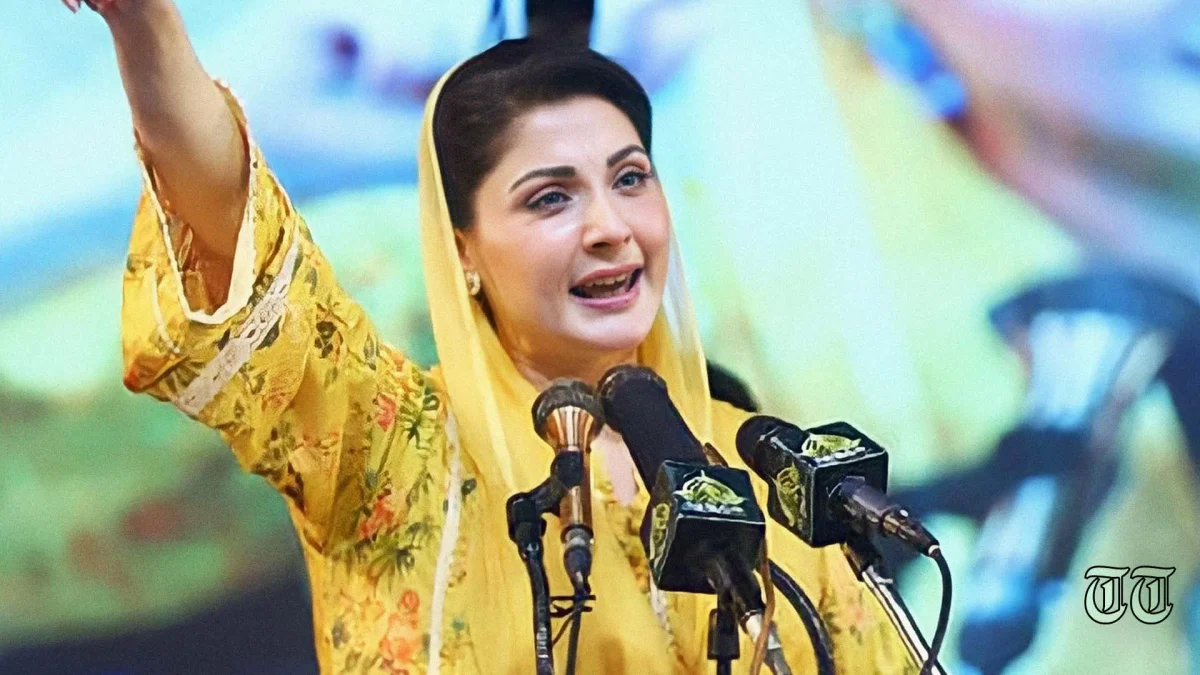 A file photo is shown of PML(N) vice president Maryam Nawaz Sharif.