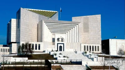 A file photo is shown of the Supreme Court of Pakistan at Islamabad.