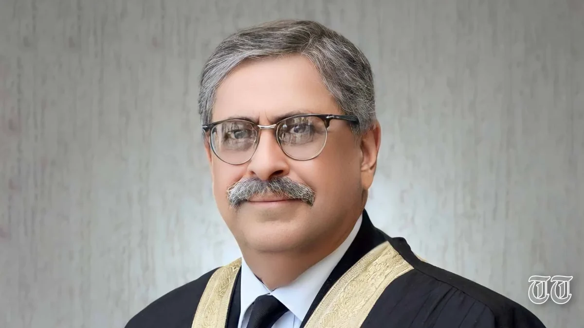 A file photo is shown of Supreme Court Justice Athar Minallah. — FILE/THE THURSDAY TIMES