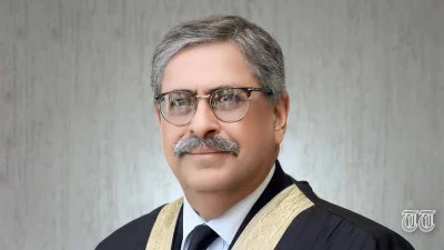 A file photo is shown of Supreme Court Justice Athar Minallah. — FILE/THE THURSDAY TIMES