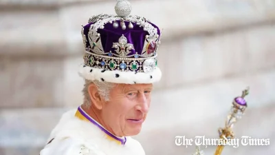 King Charles III of the United Kingdom is shown. — FILE/THE THURSDAY TIMES