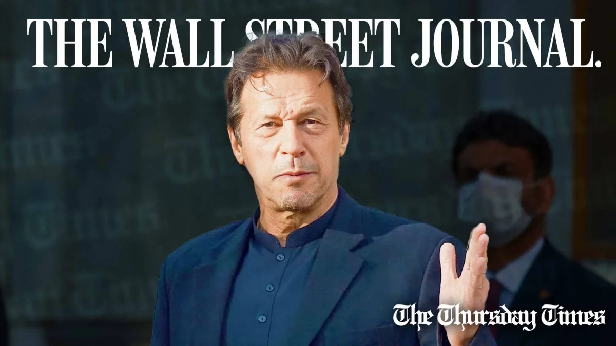 A file photo is shown of former prime minister Imran Khan. — FILE/THE THURSDAY TIMES