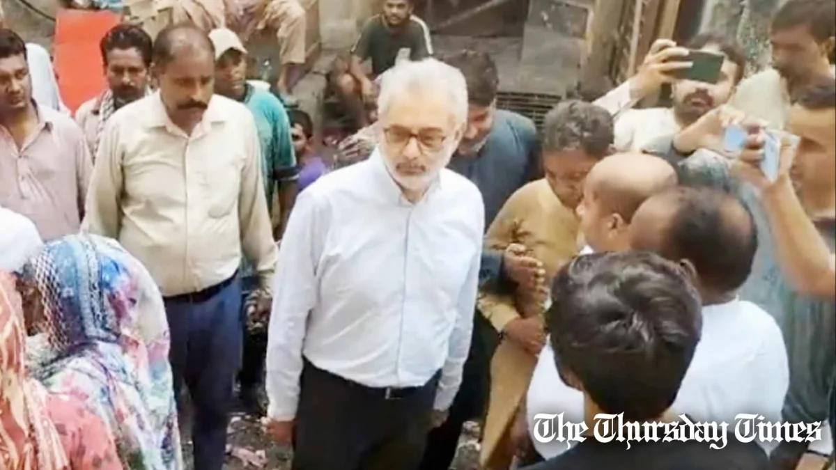Chief Justice-elect Qazi Faez Isa is shown at Jaranwala, Faisalabad. — FILE/THE THURSDAY TIMES