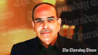 A file photo is shown of Bahria Town chair Malik Riaz. — FILE/THE THURSDAY TIMES