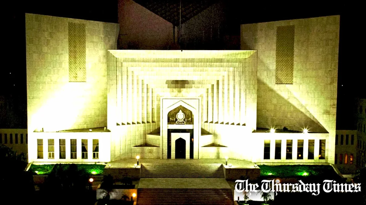 A combined file photo is shown of Supreme Court of Pakistan. — FILE/THE THURSDAY TIMES