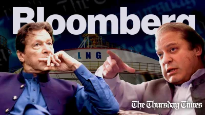 A combined file photo is shown of former prime ministers Imran Khan (L) and Nawaz Sharif (R). — FILE/THE THURSDAY TIMES