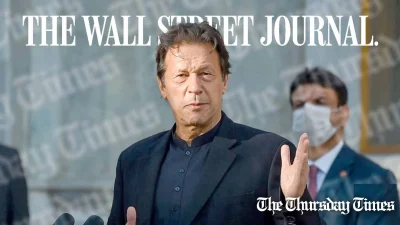 PTI founder and former Pakistani prime minister Imran Khan is shown at Kabul in 2020. — FILE/THE THURSDAY TIMES