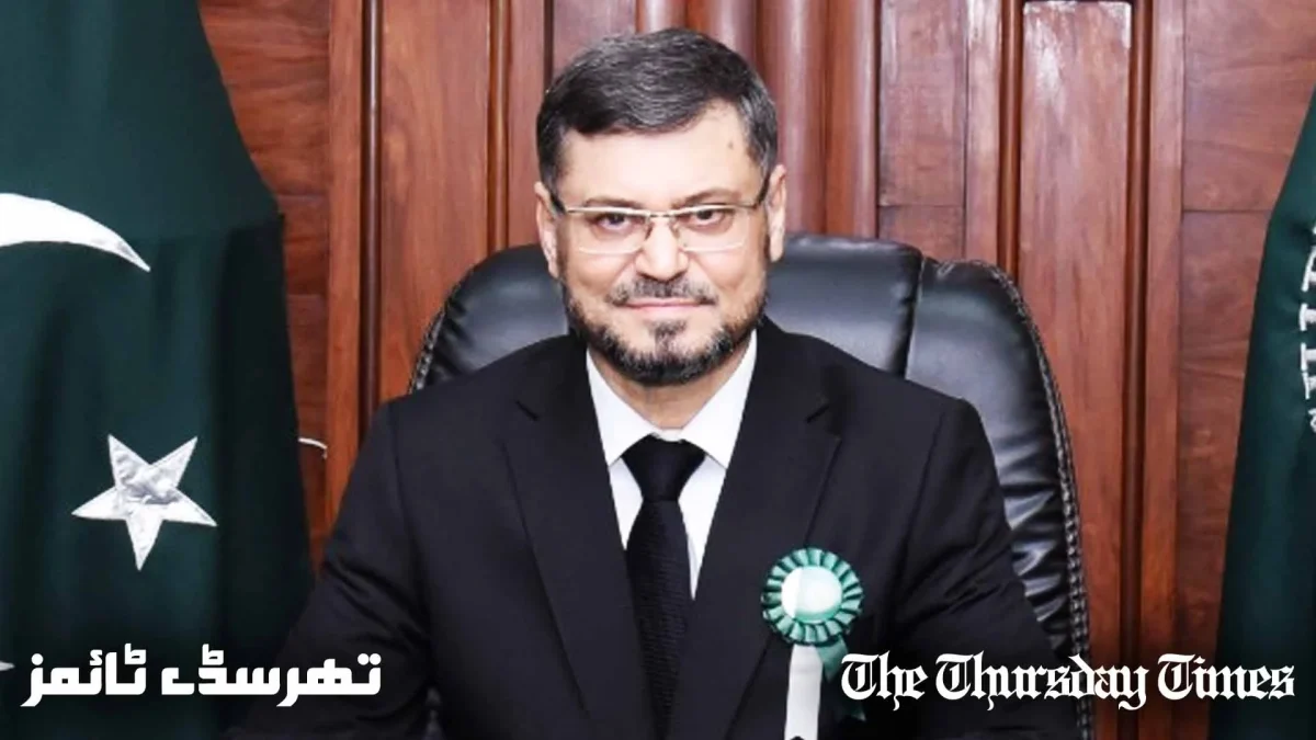 A file photo is shown of Peshawar High Court Muhammad Ibrahim Khan. — FILE/THE THURSDAY TIMES