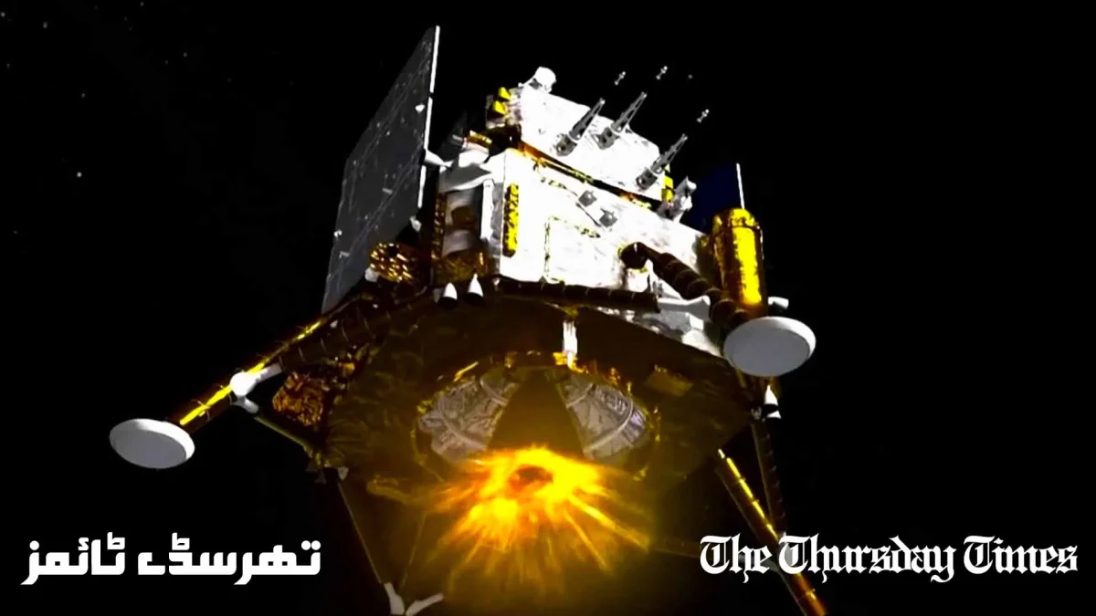 A file photo is shown of the lunar probe iCube-Qamar. — FILE/THE THURSDAY TIMES