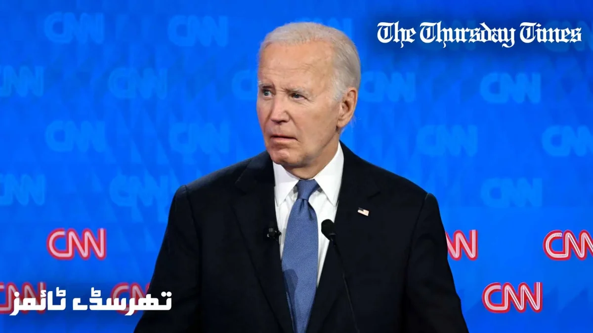 A file photo is shown of U.S. president Joe Biden attending a CNN Presidential Debate at Atlanta on June 27, 2024. — AFP
