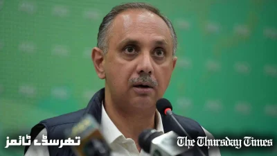 A file photo is shown of PTI MNA and opposition leader in the National Assembly Omar Ayub. — FILE/THE THURSDAY TIMES