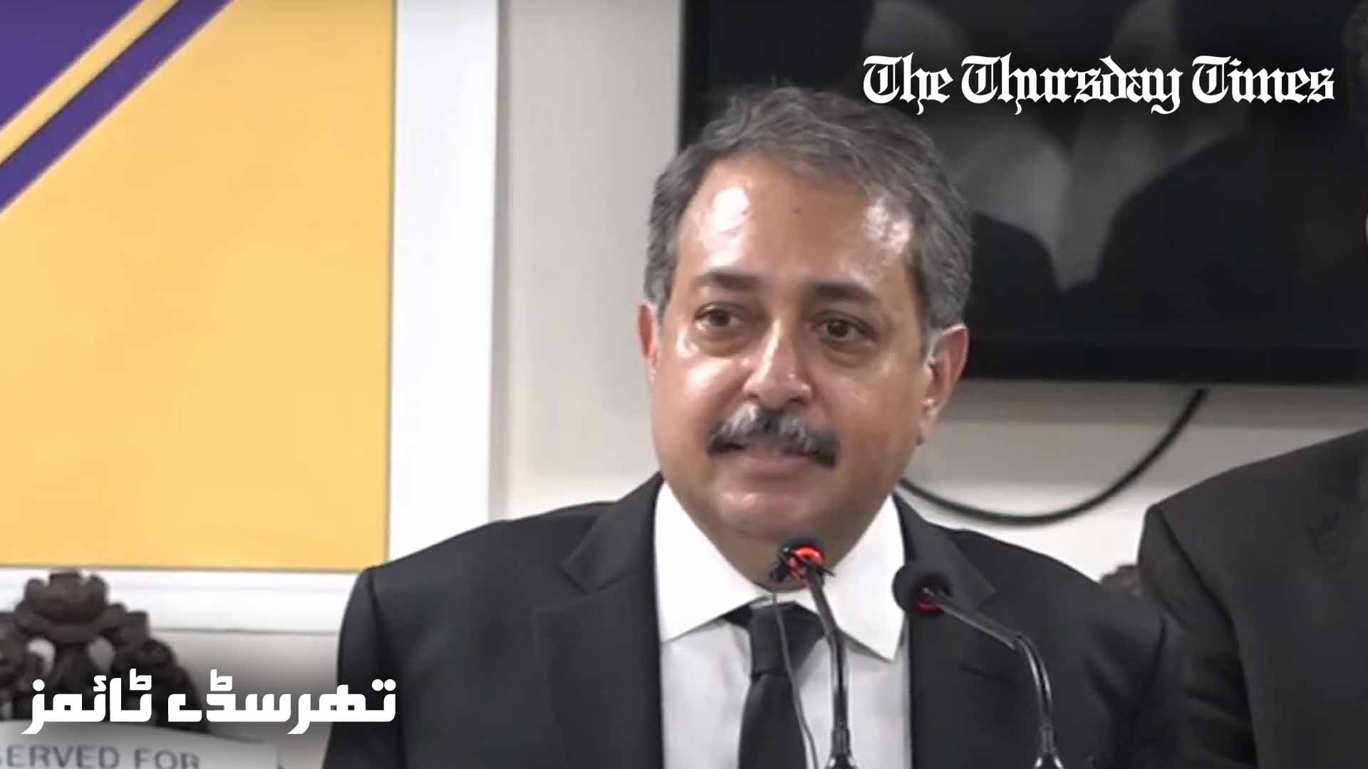 A file photo is shown of Chief Justice Islamabad High Court, Amir Farooq. — FILE/THE THURSDAY TIMES