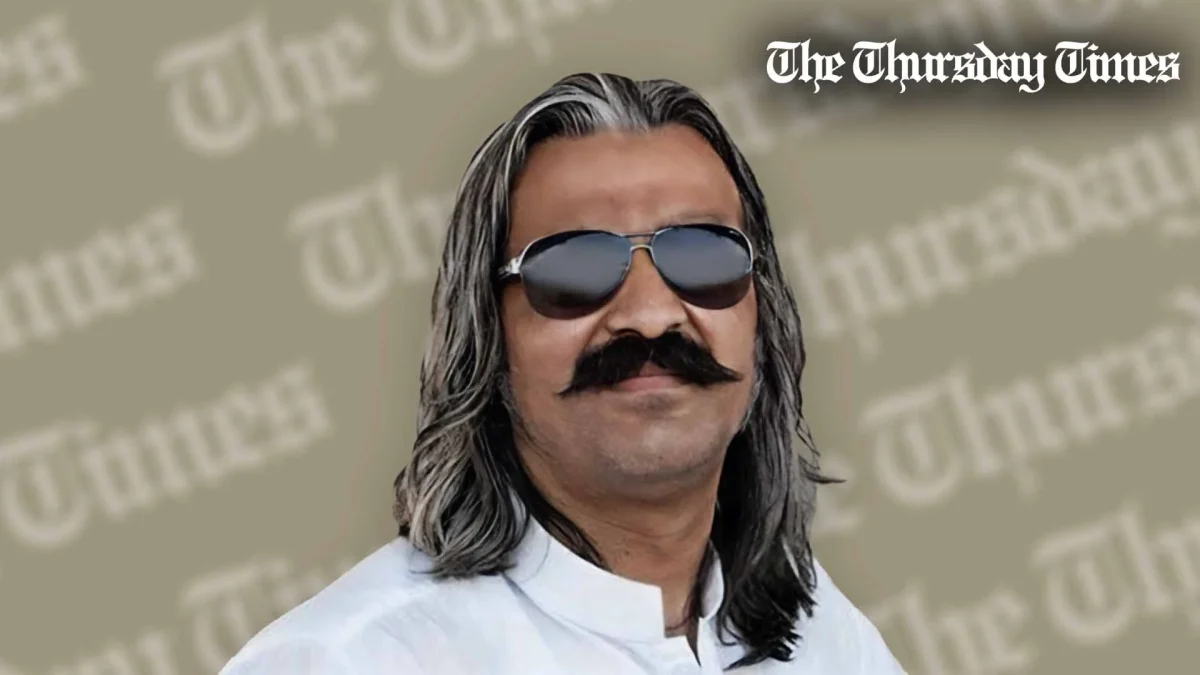 A file photo is shown of Chief Minister for Khyber Pakhtunkhwa Ali Amin Gandapur. — FILE/THE THURSDAY TIMES