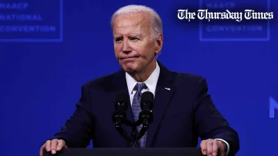 A file photo is shown of U.S. president Joe Biden. — FILE/THE THURSDAY TIMES