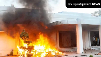 A file photo is shown of Jinnah House at Lahore on May 9. — FILE/THE THURSDAY TIMES