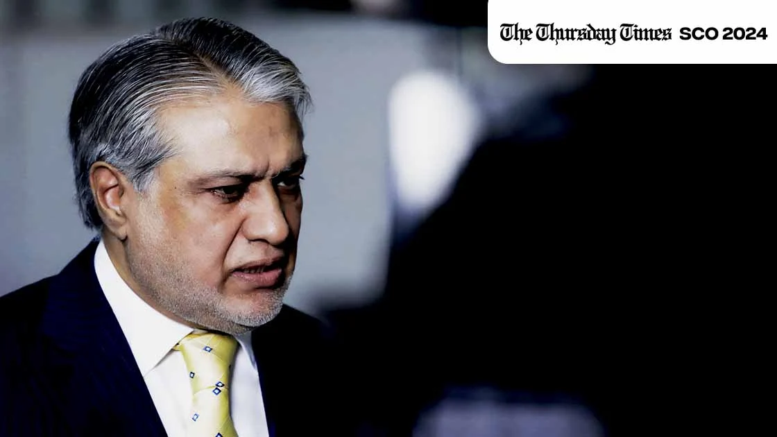 A file photo is shown of deputy Pakistani prime minister Ishaq Dar. — BLOOMBERG