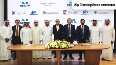 Partnering with leading contractors, this landmark development will feature 723 exclusive beachfront villas, advancing Dubai's 2040 Urban Master Plan. — NAKHEEL