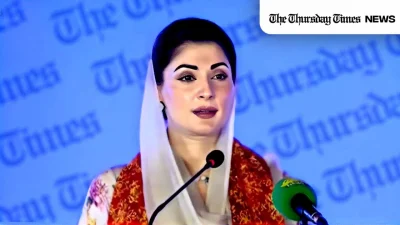 A file photo is shown of Chief Minister for the Punjab, Maryam Nawaz, at Lahore on October 30, 2024. — FILE/THE THURSDAY TIMES
