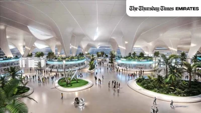 With a $34.8 billion investment, DWC will handle up to 260 million passengers annually, transforming Dubai into a global aviation and logistics hub. — DUBAI GOVERNMENT