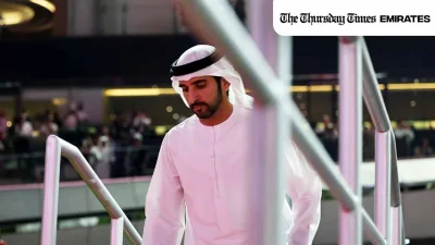 Dubai's Crown Prince, Sheikh Hamdan bin Mohammed Al Maktoum, attends the closing of the Dubai World Cup 2024 at Meydan Racecourse on March 30, 2024, in Dubai, United Arab Emirates. — GETTY