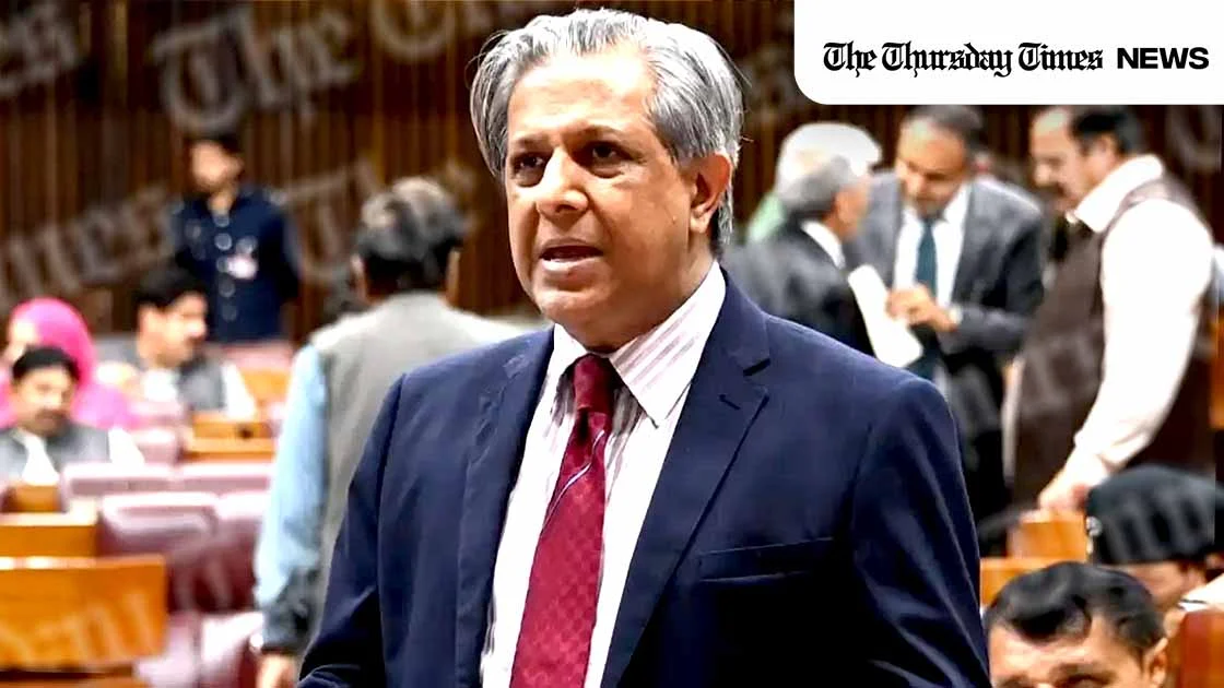A file photo is shown of federal law minister Azam Nazeer Tarar. — FILE/THE THURSDAY TIMES