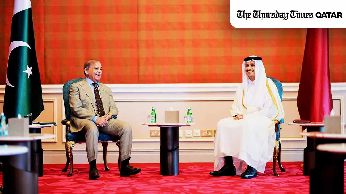 Shehbaz Sharif pushes for robust Pakistan-Qatar economic and cultural collaboration in Doha. — FILE/THE THURSDAY TIMES
