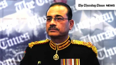 A file photo is shown of the Chief of Army Staff, General Hafiz Syed Asim Munir Ahmed Shah, NI HI. — FILE/THE THURSDAY TIMES