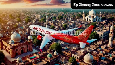 Punjab seeks to revitalise aviation with the creation of a brand-new 'Air Punjab', connecting Pakistan to the world. — ORIGINAL/THE THURSDAY TIMES