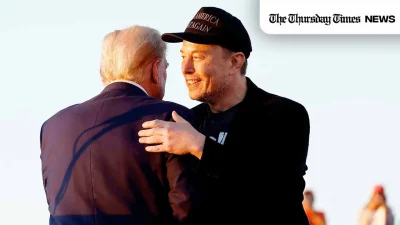 Musk joins Trump-Zelenskyy call, hinting at a potential role in shaping U.S.-Ukraine relations. — Anna Moneymaker/Getty Images