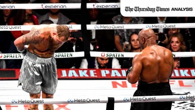 Tyson’s enduring spirit met the challenge of youth as Paul seized victory in a historic clash at Arlington. — Stephen McCarthy/Sportsfile via Getty Images