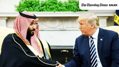 Saudi Arabia and Trump eye strengthened ties for regional stability. — AFP