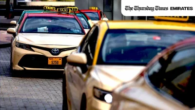 The RTA’s new taxi-sharing service cuts travel costs—and emissions. — BLOOMBERG