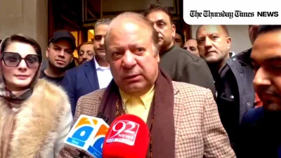 Nawaz Sharif calls for sports diplomacy, criticises political incivility in Pakistan. — FILE/THE THURSDAY TIMES