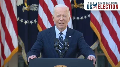 A file photo is shown of U.S. president Joe Biden. — FILE/THE THURSDAY TIMES
