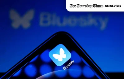 Bluesky rises as X stumbles—follow The Thursday Times to join the movement. — IAN LANGSDON/AFP via Getty Images