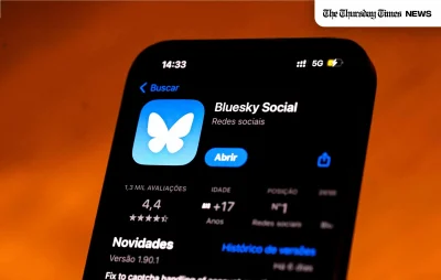 Join Bluesky now – download, sign up, and dive into the new decentralised social experience. — MAURO PIMENTEL/AFP via Getty Images