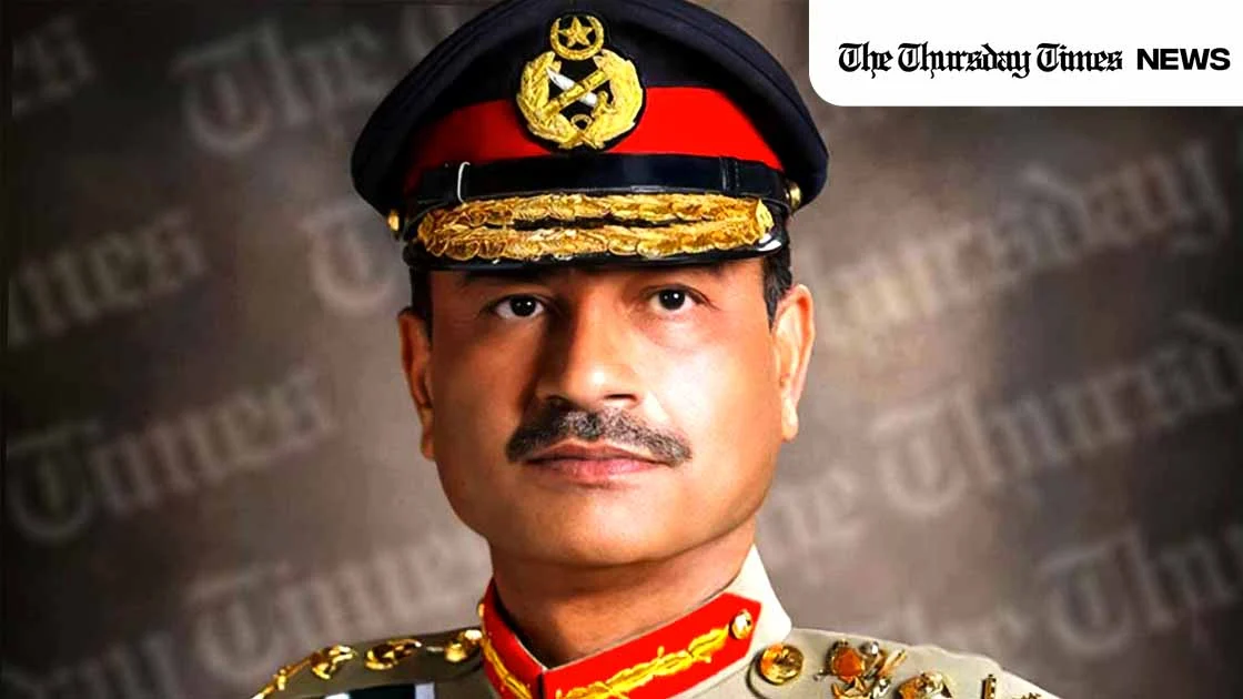 A file photo is shown of the Chief of Army Staff, Field Marshal Hafiz Syed Asim Munir Ahmed Shah, NI HI. — FILE/THE THURSDAY TIMES