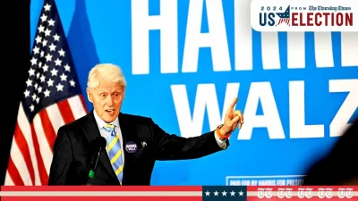 Bill Clinton shares fears and hopes for American democracy in a candid CNN interview. — PETER ZAY/ANADOLU VIA GETTY IMAGES