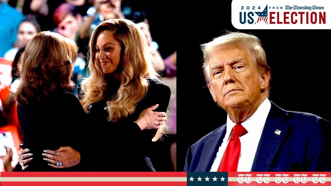Harris courts Hollywood stars as voters demand economic solutions; Trump aims to deliver. — Jordan Vonderhaar/Chip Somodevilla/Getty Images