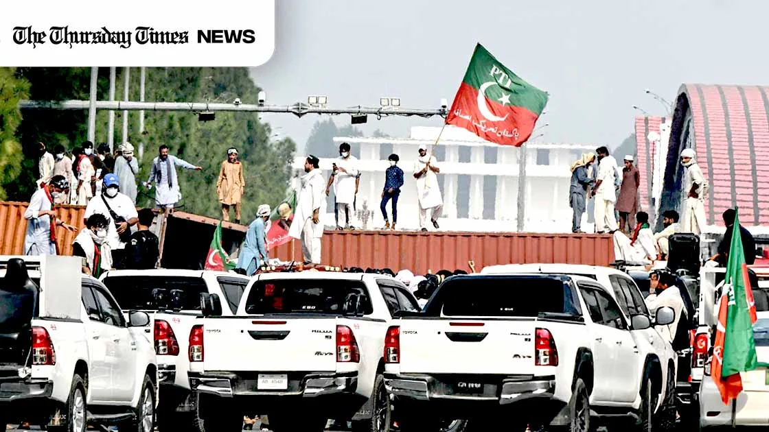 Worldwide protests demand Imran Khan’s release from Adiala Jail. — FAROOQ NAEEM/AFP via Getty Images