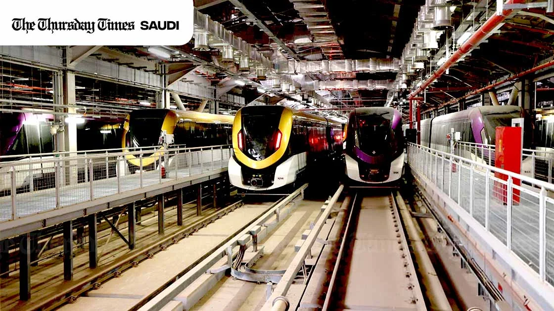 Riyadh Metro kicks off this week, connecting key areas with the world’s longest driverless network. — FAYEZ NURELDINE/AFP via Getty Images