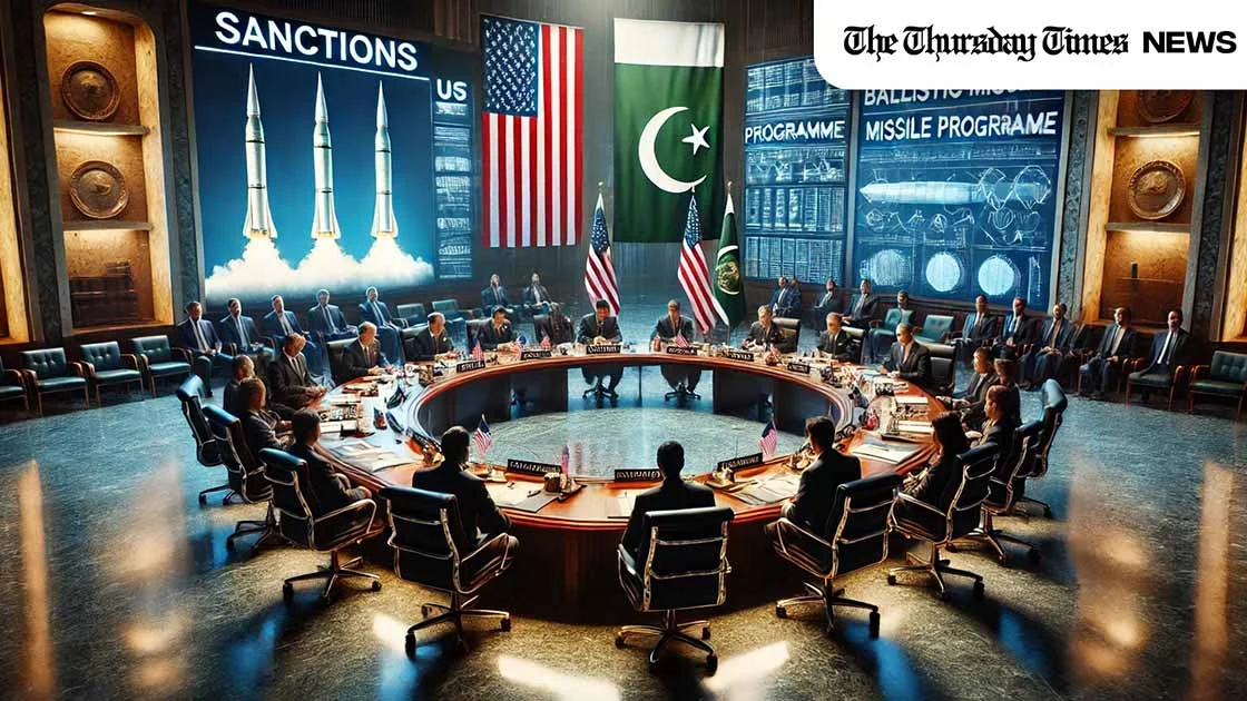 US sanctions hit Pakistan’s missile programme as Washington calls for constructive engagement. — ORIGINAL/THE THURSDAY TIMES